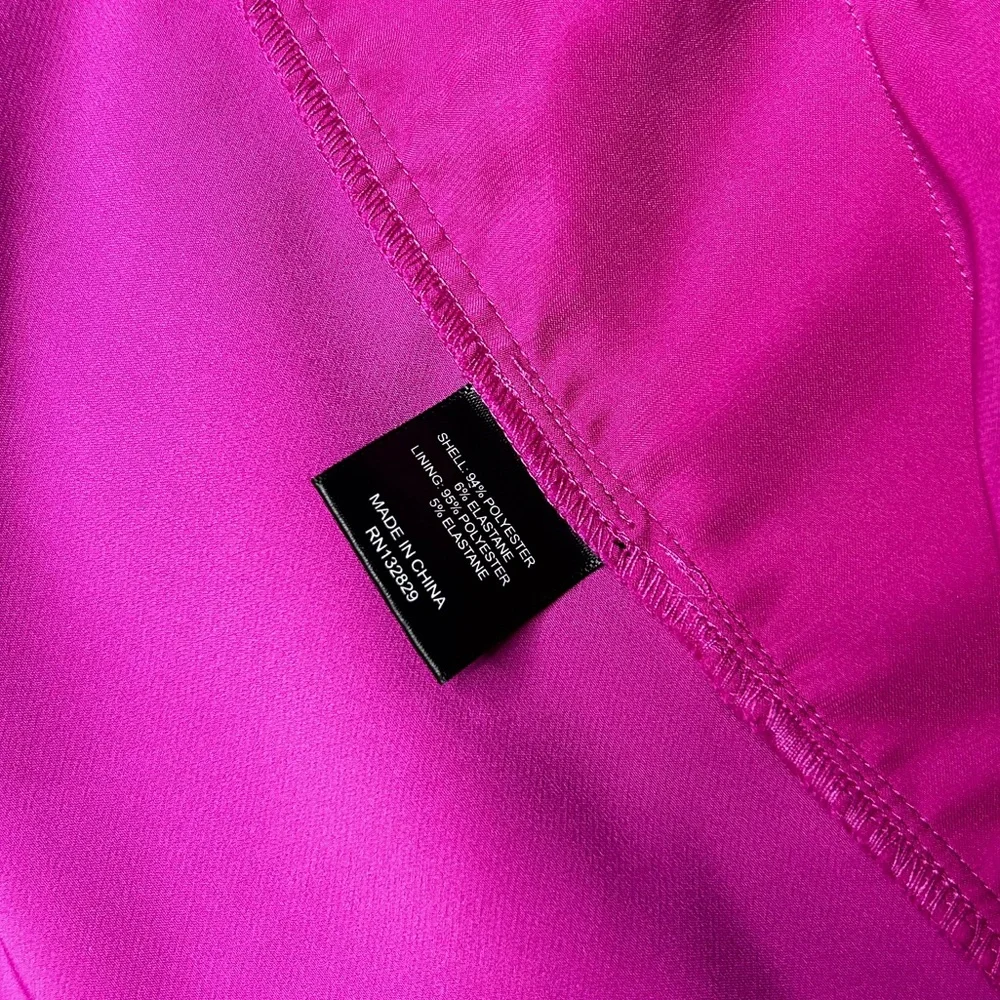 NBD Women's Topaz High Rise Pant in Magenta Pink Size Medium Retail $178 Revolve - Picture 7 of 9